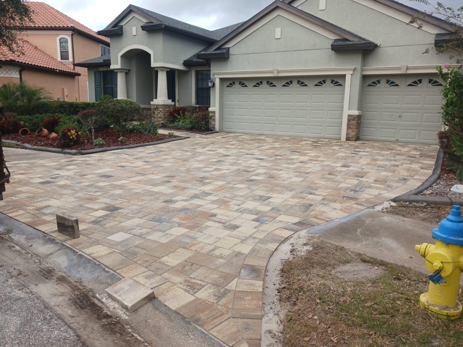 Premium Paver Space Design